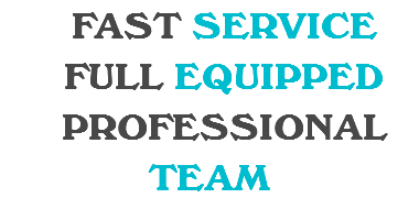 ♦ FAST SERVICE ♦ FULL EQUIPPED ♦ PROFESSIONAL TEAM